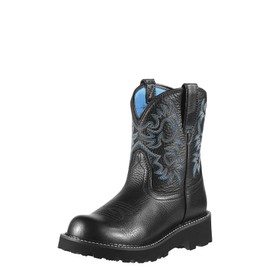 ARIAT Women's Western Boot, Black Deertan