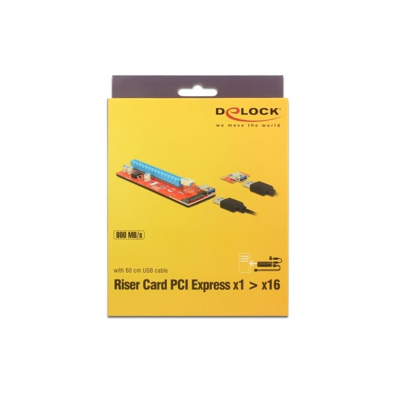 DeLOCK 41423 Internal PCI, SATA, USB 3.0 interface cards/adapter 41423,