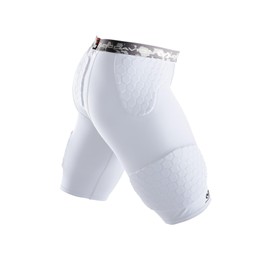Mcdavid 7991 HexPad Wrap Around Basketball Short White - XX-Large