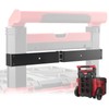 Packout Compact Mounting Plate Holder Compatible with Milwaukee 4822-8426 Rolling