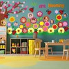 Mooliwe 74 Pcs Spring Flower Bulletin Board Decorations Set We