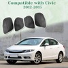VKGUG 4PCS Door Panel Armrest Cover Replacement Compatible with Honda