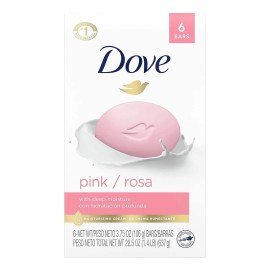 Dove Jabón Barra Rosa