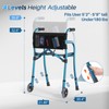 Walkers for Seniors with Seat, Lightweight Folding Space Saver Mobility