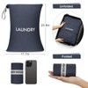 Missboy Travel Laundry Bag, 2 Pack Waterproof Dirty Clothes Organizer,