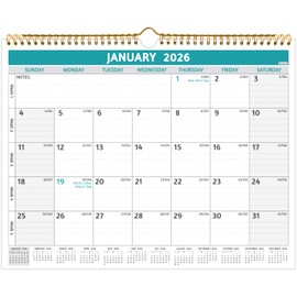 2026 Calendar 12 Months, Green