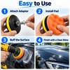 Car Polishing Pad Kit for Auto Detailing – 5-Piece Foam