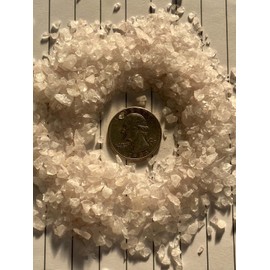 Pink Rose Quartz - Medium Chips no Powder - 100% Pink Rose Quartz Life+Love! Unconditional Love! med (1 Pound)