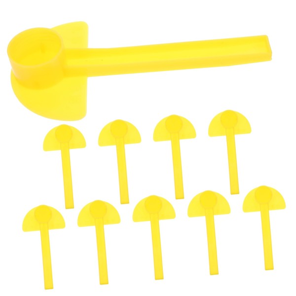 Mipcase 10Pcs Beehive Water Dispenser Honeycomb Entrance Feeder Portable Bee