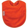 Silly Billyz Fleece Plain Bib, Orange, Large