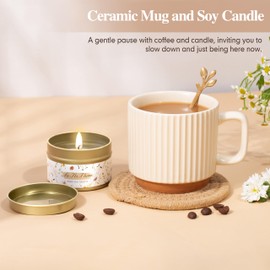 Lepiche Birthday Gifts for Women, Get Well Soon Self Care Package Box, Sending Hug Baskets Thinking of You Inspirational Gift for New Mom Best Friend Birthday (Ivory)