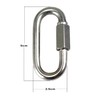 HFS(R) 10 Piece Stainless Steel Ring Catch, 200kg Load, Fixed