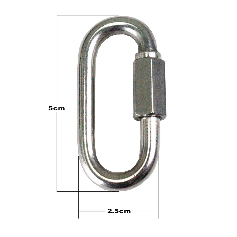 HFS(R) 10 Piece Stainless Steel Ring Catch, 200kg Load, Fixed