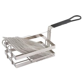 Winco TB-18 Tostada Basket, Holds 18 Shells,Stainless Steel,Medium