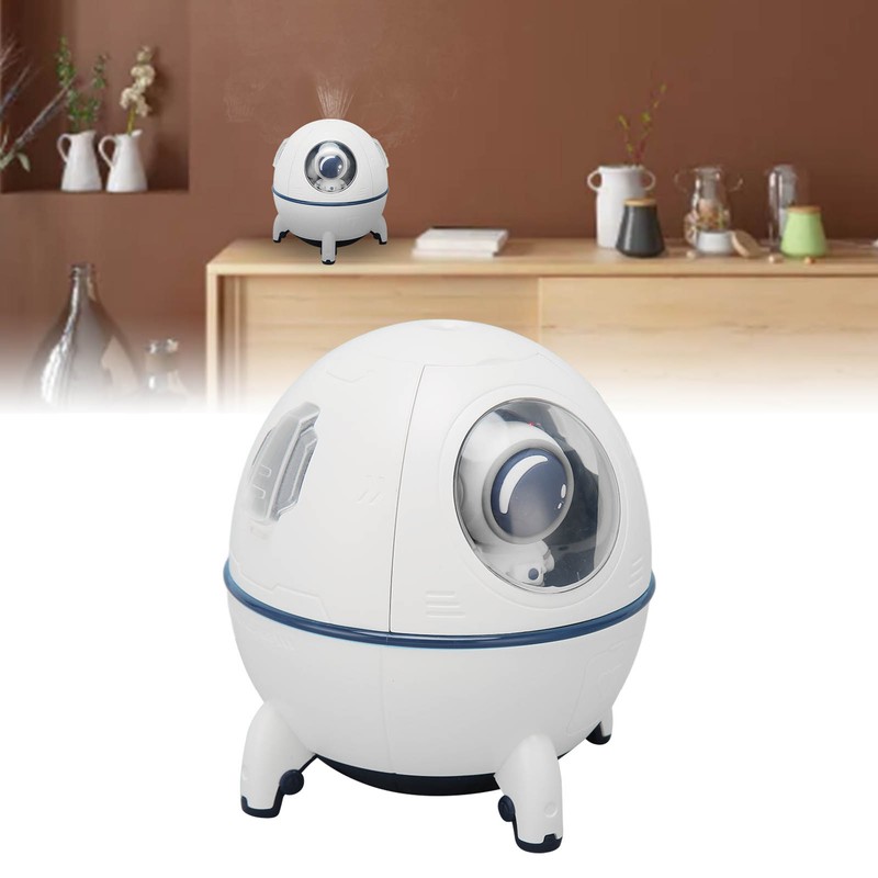Space Capsule Air Humidifier Two Levels Quiet Operation Fine Fog