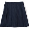 Lands' End Uniform Box Pleat Skirt Below The Knee Classic