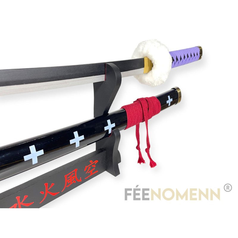 FEENOMENN One Piece – Zoro Replica Katana Wooden Blade –