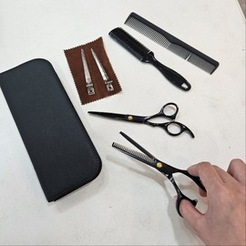 Hairdressing Scissors Set for Volunteer Work Barber Shop