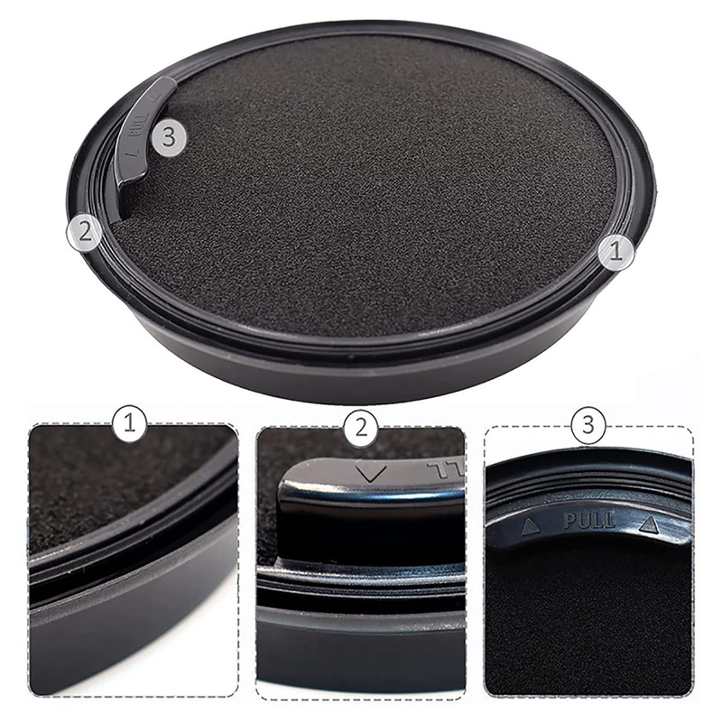 3 Pack Replacement HEPA Filters Compatible with Eureka Whirlwind NEN110A/NEN110B