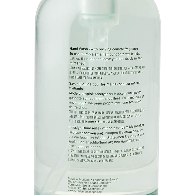 Scottish Fine Soaps Sea Kelp Hand Wash 300ml Bottle