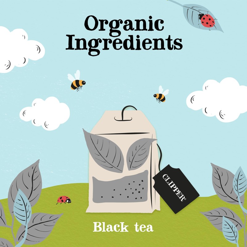 Clipper Organic Earl Grey Bags (80Bags) Fairtrade Gluten Free Organic