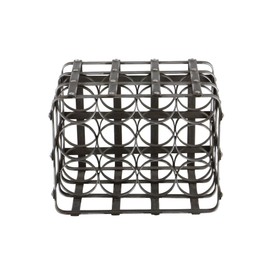 Deco 79 Metal Wine Rack, 12 by 16-Inch