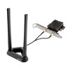 ASUS PCE-BE92BT WiFi 7 PCI-E Adapter with 2 external antennas.
