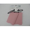 Samsonite Luggage Vinyl Tags 2 Pack Mild Pink New