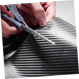 FELTECHELECTR Carbon Fiber Wrap Roll Auto Interior Wrap Sticker for Car Decor Easy DIY Application