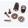 Highpoint Magnetic Catches 5/16" Pair - Black Cabinet Door Catches