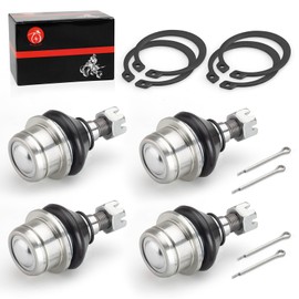Upper & Lower Ball Joint Set Compatible with Kawasaki Prairie 360 700 Brute Force 650 750 KFX700 Teryx Teryx4 750 800 Mule PRO-DX DXT FXT FX FXR MX KAF1000 KAF800 KAF700