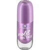 essence gel nail colour, nail polish, no. 41, purple, long-lasting,