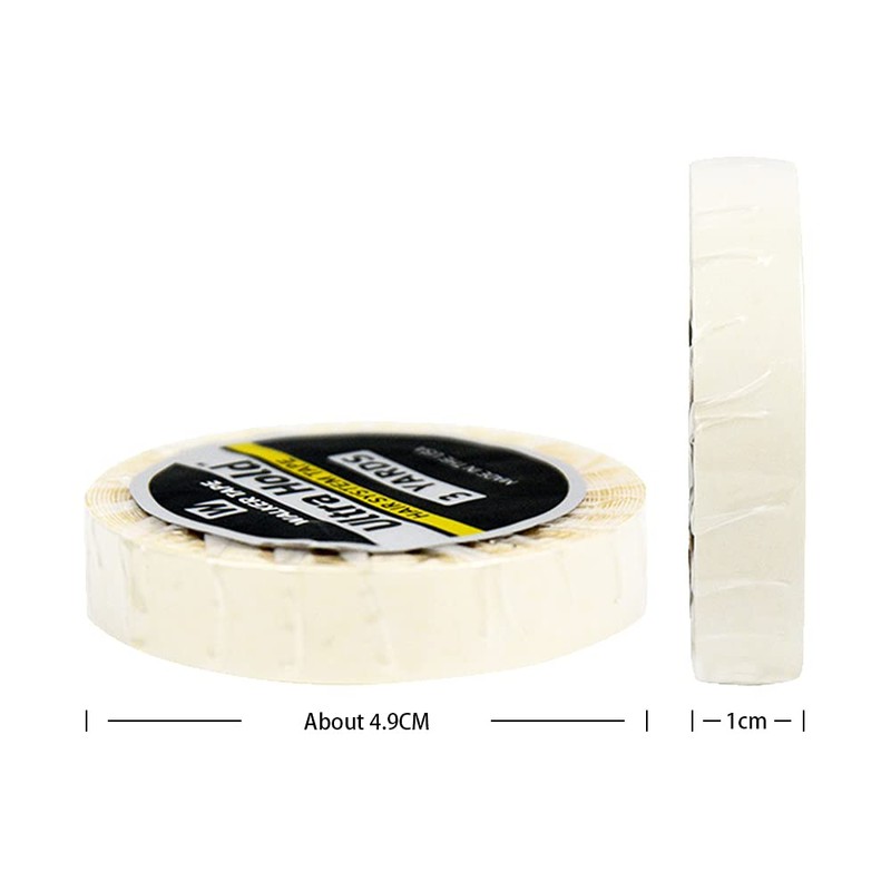Double Sided Wig Tape 1.0cm*3 Yards Strong Double Sided Roll