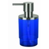 Spirella Nyo Acryl Soap Dispenser, Clear Navy