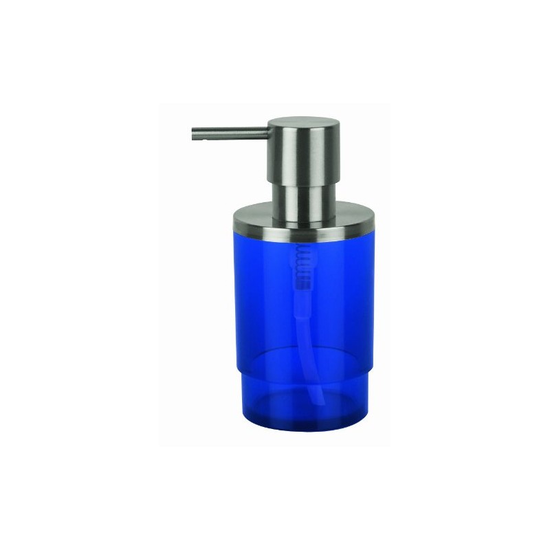 Spirella Nyo Acryl Soap Dispenser, Clear Navy