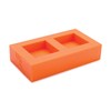 WOODRIVER Silicone Ring Blank Mold Dual Cavity - 1/2" x