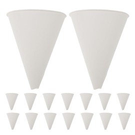 Mobestech 30 Pcs Disposable Oil Loats Travel Bottles Motor Oil Funnel Funnel Disposable Funnel Kitchen Bottle Filling Funnel Kitchen Paper Funnel Cooling Funnel Paper Funnel Paper White