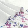 Legacy Decor 3 PCS Quilt Bedspread Coverlet Blue and White