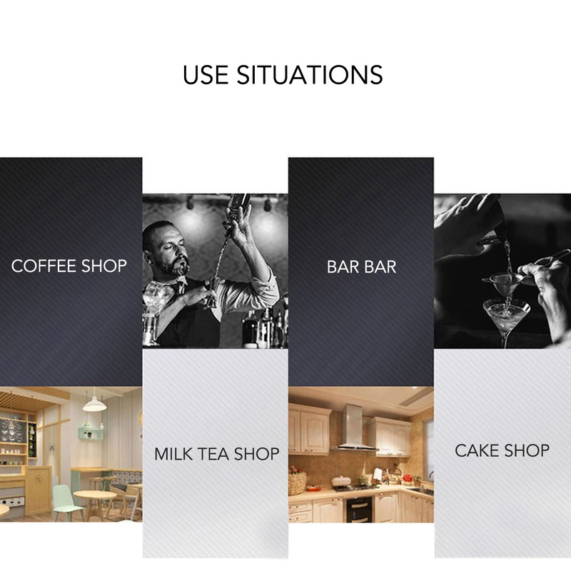 Coffee Knock Box ABS Coffee Dump Bin Round Coffee Ground