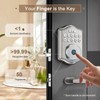 52HZ Fingerprint Door Lock, Keyless Entry Door Lock with Code,