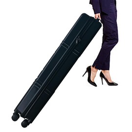 JUST 4 SIGNS Hard Traveling Case (Internal Size : 39" Lx10 Wx8 H) with Wheels for Retractable Banner Stand Roll up Banner Stand