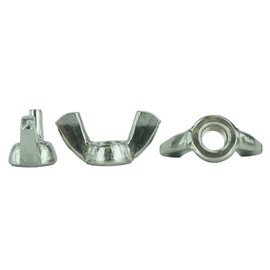 Stainless 5/16-18 Wing Nut, Coarse Thread 304 Stainless Steel, 25 Pieces (5/16-18 Wing Nut)
