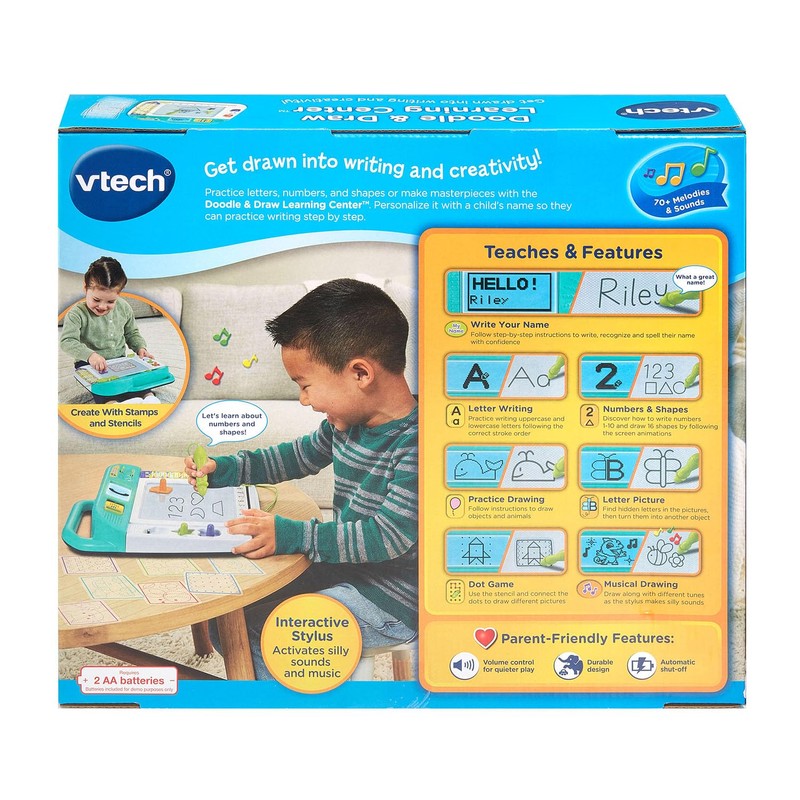 VTech Doodle and Draw Learning Center with Stencils and Stamps