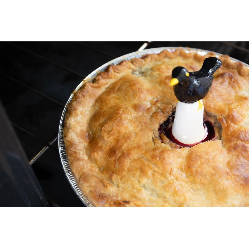 Fox Run Blackbird Pie Vent, Pie Bird for Baking