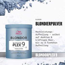 WELLA PROFESSIONALS Blondor Plex9 Powder Lightener - BlondorPlex 800 g