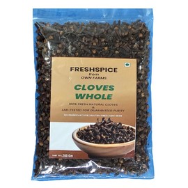 FreshSpice Cloves Whole (200g) | Harvested directly from farms and lab tested for purity