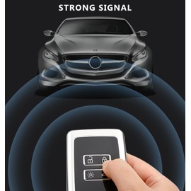 Kelay RENAULT Key Card Case For Renault Trafic Clio Arkana Captur Kadjar Koleos Grand Scenic Megane Zoe Dacia Duster Key Cover, Renault Arkana Key Card Case (Silver)