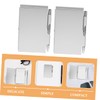 Operitacx Metal Card Box Notebook Small Notepad with Pen Small