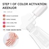 Aieenjor Milky White Nail Polish, Quick Dry White Nail Polish,
