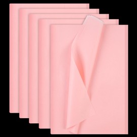 Phinus 140 Sheets Pink Tissue Paper, 14 x 20 Inches Tissue Paper Bulk, Wrapping Tissue Papers for Weddings Birthday DIY Project Arts Craft Decor